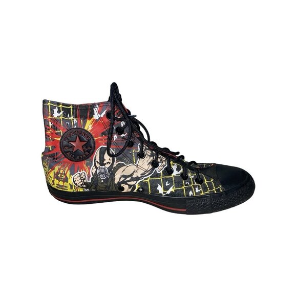 Converse All Star Limited Edition Batman The Dark Bane Comics Mens Size 10 - Picture 3 of 12